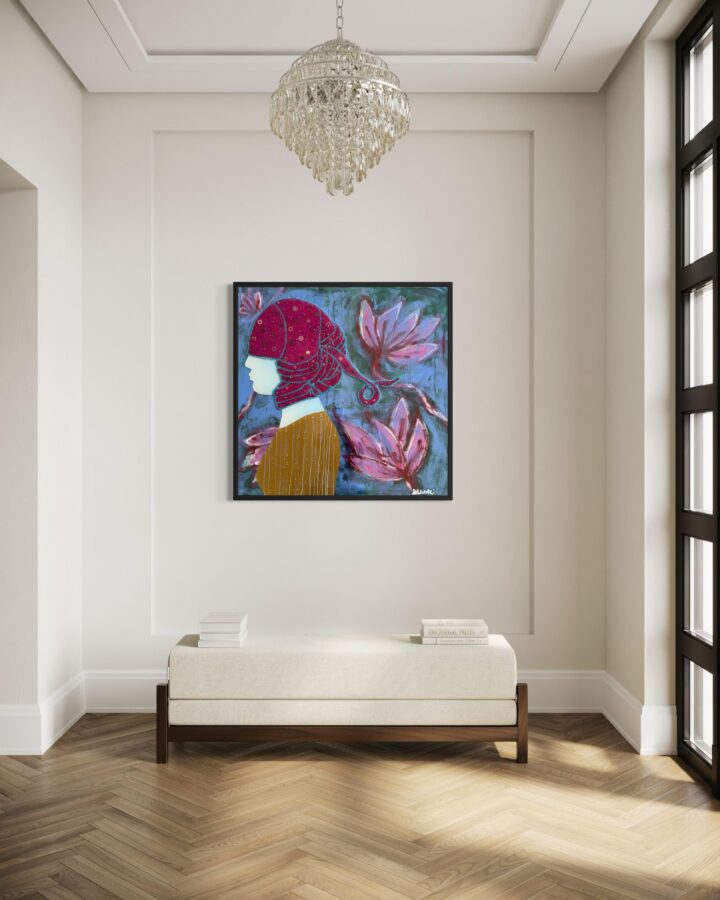 Kunst: Blooming serenity van kunstenaar  Beddru