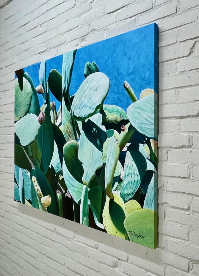 Kunst: Kaktos Two van kunstenaar Ella Joosten