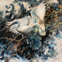 Kunst: The Wild One van kunstenaar Evelyn Hamilton