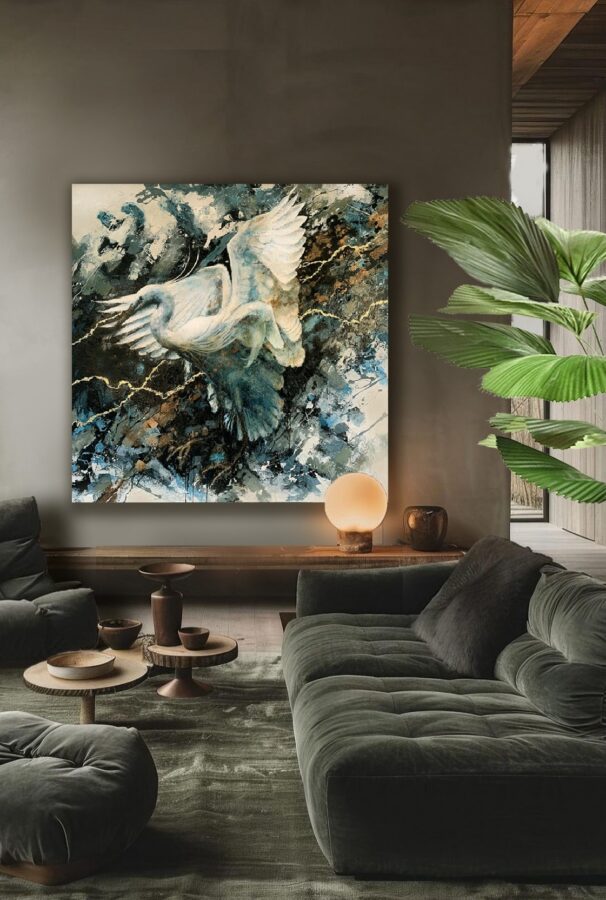 Kunst: The Wild One van kunstenaar Evelyn Hamilton