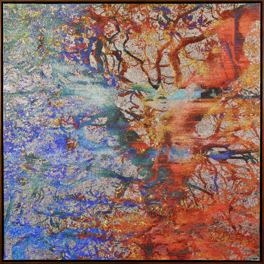 Kunst: Autumn Chestnut van kunstenaar Karin Vermeer