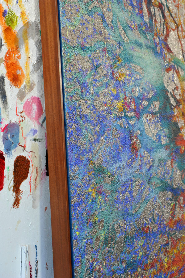 Kunst: Autumn Chestnut van kunstenaar Karin Vermeer