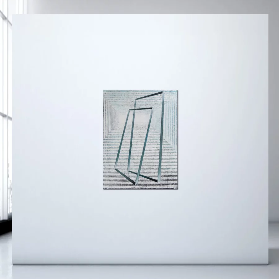 Kunst: H 2025 P van kunstenaar Martin Copier