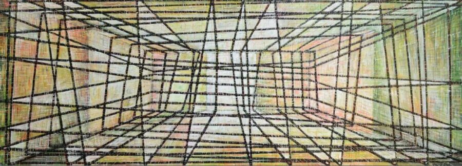 Kunst: K 2025 N van kunstenaar Martin Copier