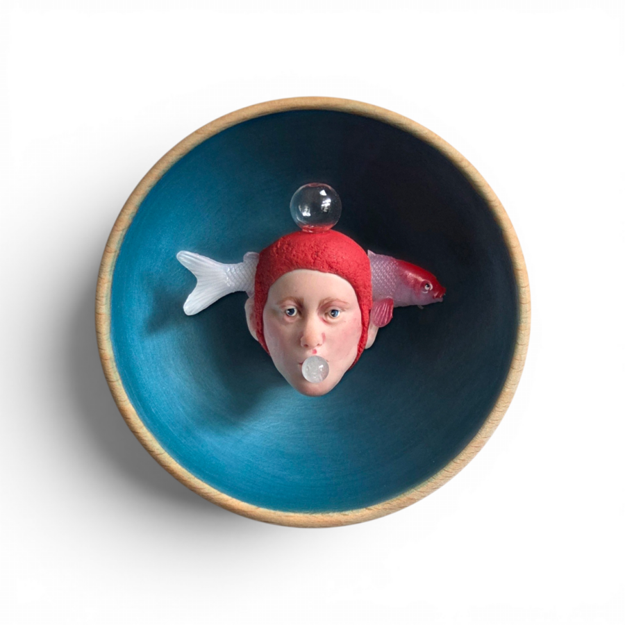 Kunst: Fish to fish van kunstenaar Saskia Hoeboer
