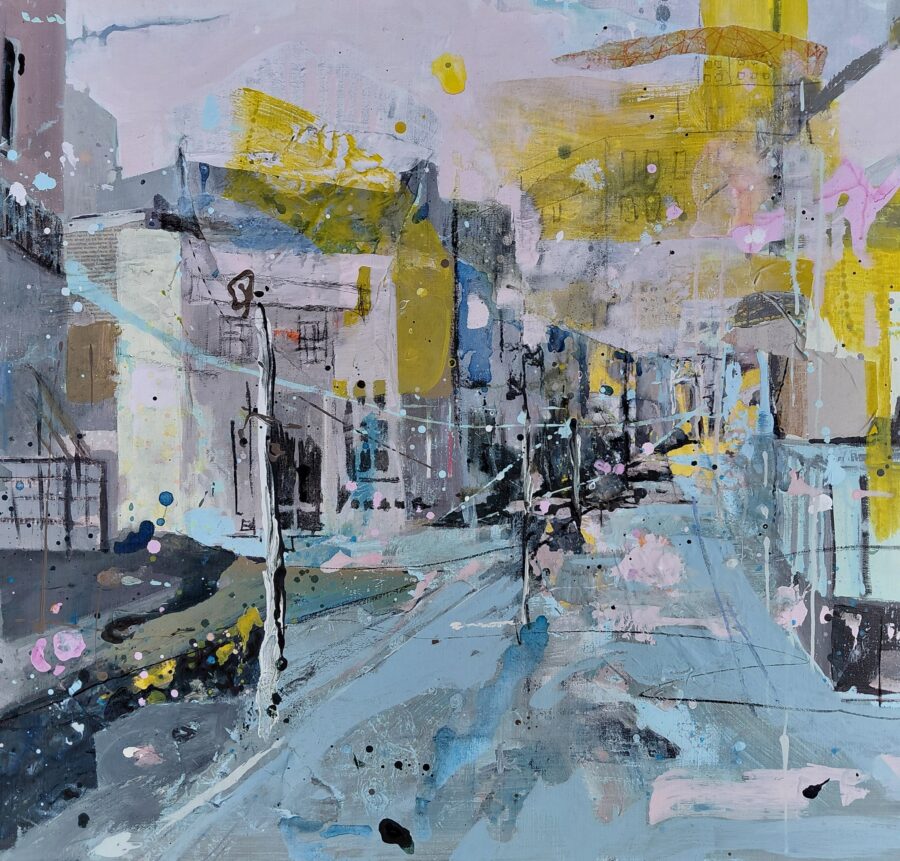 Kunst: Yellow van kunstenaar Anneke Koster