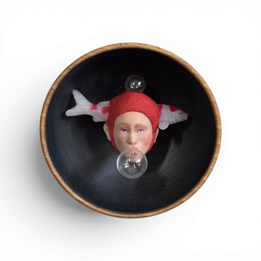Kunst: Adrift in antraciet van kunstenaar Saskia Hoeboer
