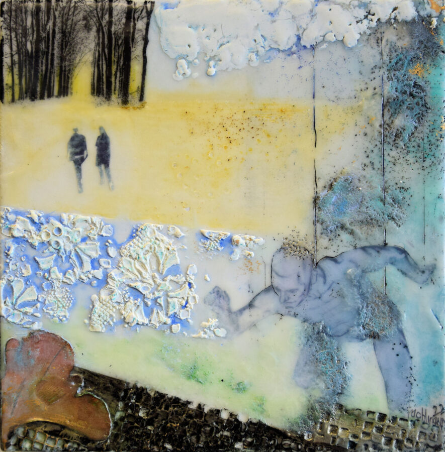 Kunst: Catch me when I fall van kunstenaar Trijnie Mohlmann