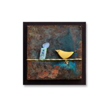 Kunst: DRUK ONDER WATER van kunstenaar Greetje Sieders