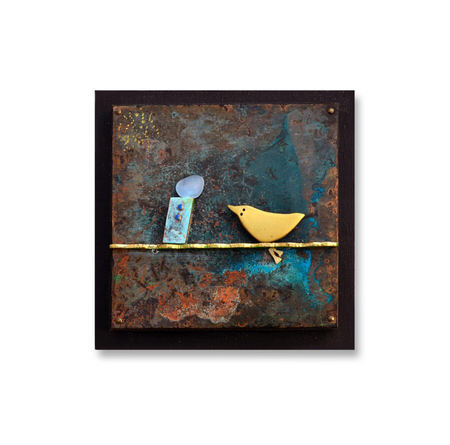 Kunst: DRUK ONDER WATER van kunstenaar Greetje Sieders