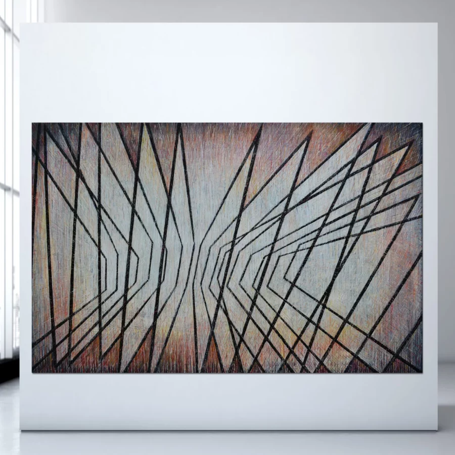 Kunst: K 2025 E van kunstenaar Martin Copier