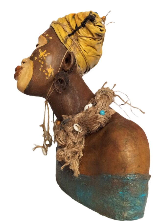 Kunst: Keisha – Golden Rain Tree van kunstenaar Lilian Wessels