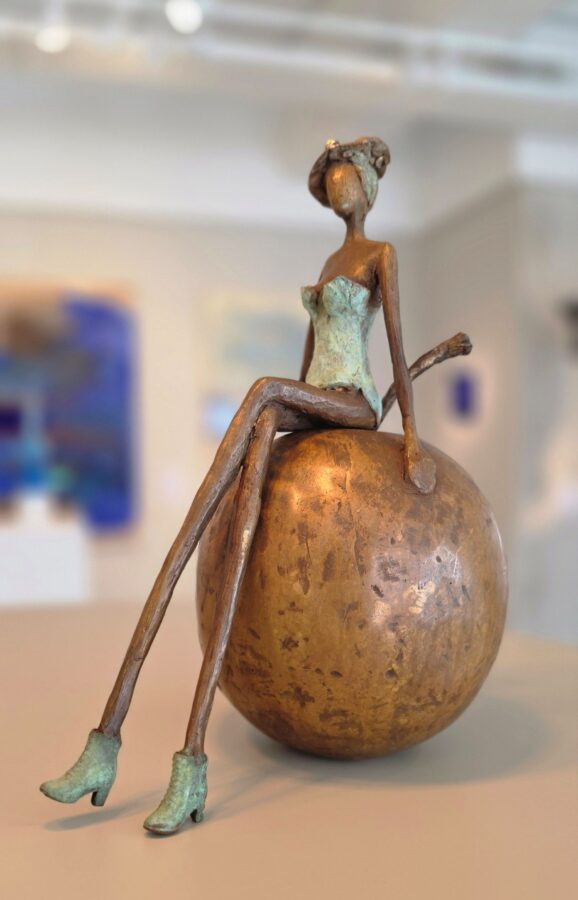 Kunst: Oogappel van kunstenaar Astrid Huisman-Biemans