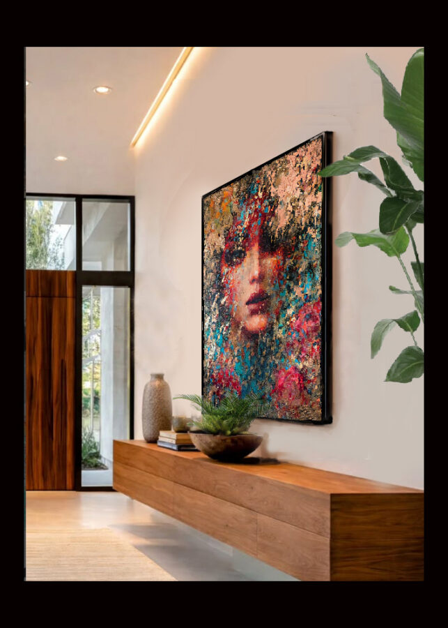 Kunst: Rose van kunstenaar Evelyn Hamilton