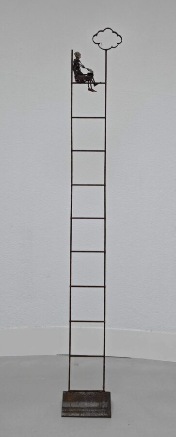 Kunst: Away from the Clouds van kunstenaar Jan Verschueren