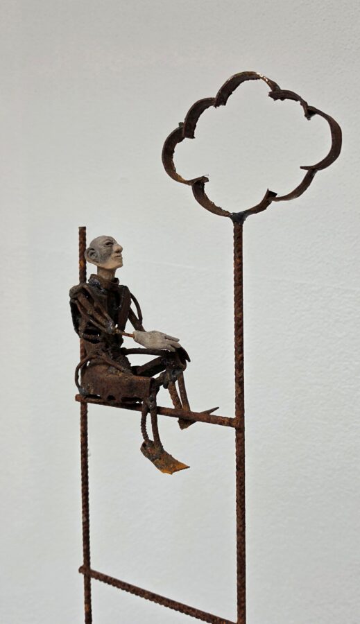 Kunst: Away from the Clouds van kunstenaar Jan Verschueren