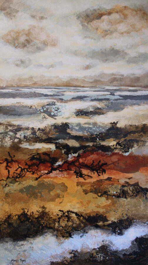 Kunst: Zonder titel 2601 van kunstenaar Marly Freij(vergezichten)