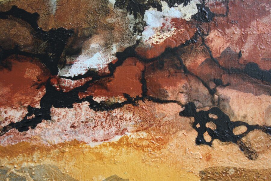 Kunst: Zonder titel 2601 van kunstenaar Marly Freij(vergezichten)