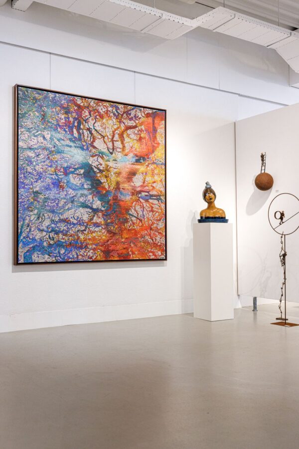 Kunst: Autumn Chestnut van kunstenaar Karin Vermeer
