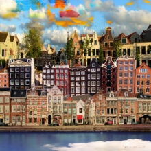 Kunst: Old Dutch II van kunstenaar Geert Lemmers