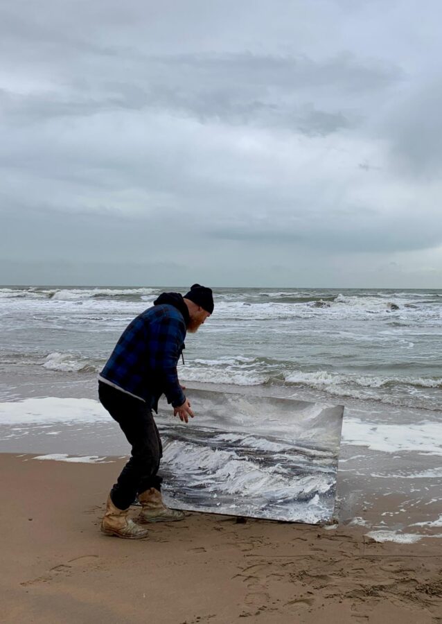 Kunst: Relief van kunstenaar Ramon Otting