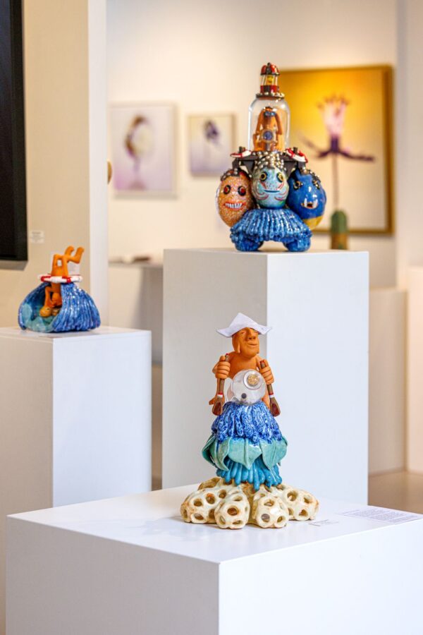 Kunst: Saving our planet van kunstenaar Margarita van der Velden