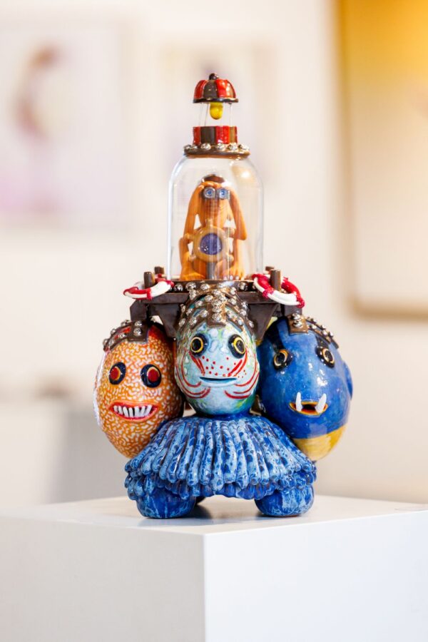 Kunst: Saving our planet van kunstenaar Margarita van der Velden