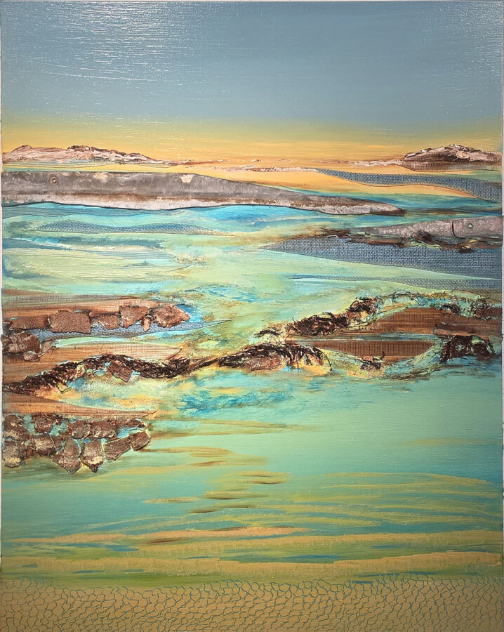 Kunst: Wad fuerteventura van kunstenaar Els Vegter
