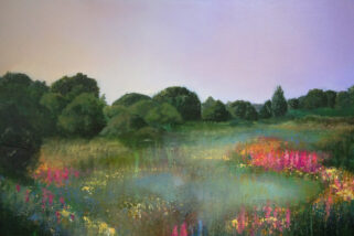 Kunst: Wild Bloom van kunstenaar Nicole Cijs
