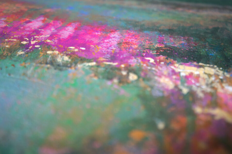 Kunst: Wild Bloom van kunstenaar Nicole Cijs