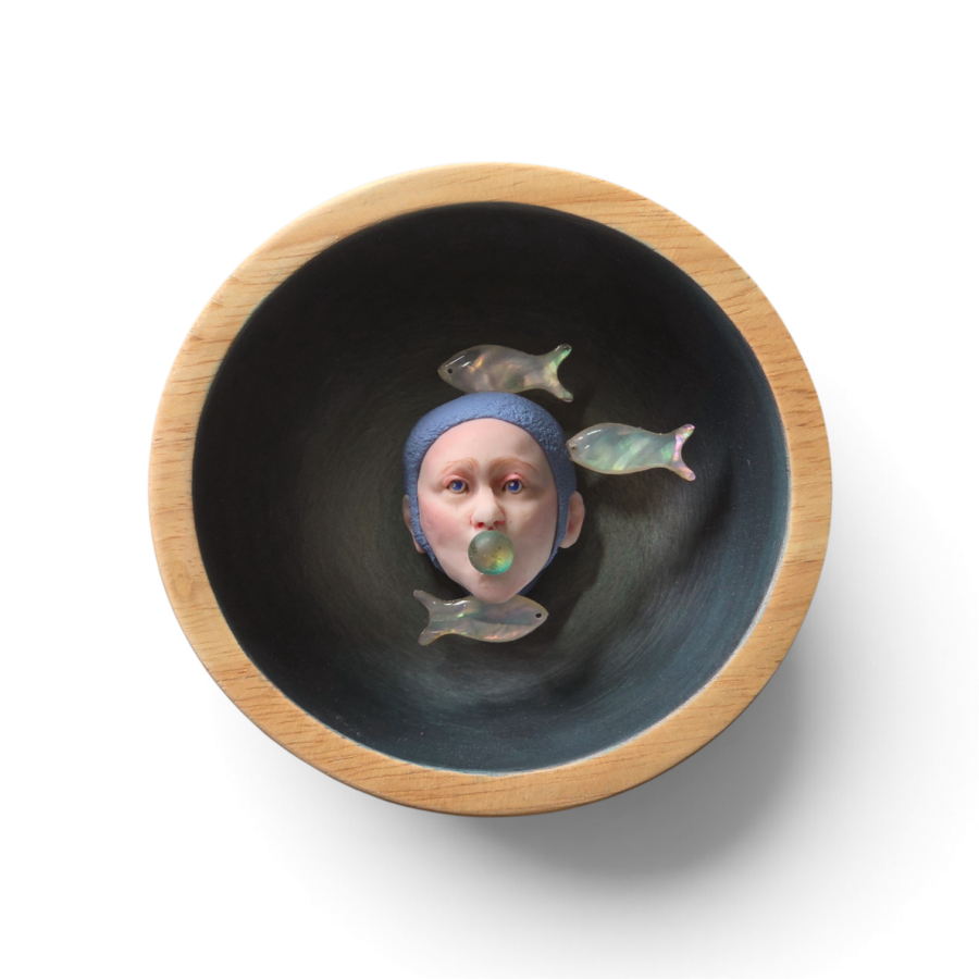 Kunst: Adrift in Antracite van kunstenaar Saskia Hoeboer
