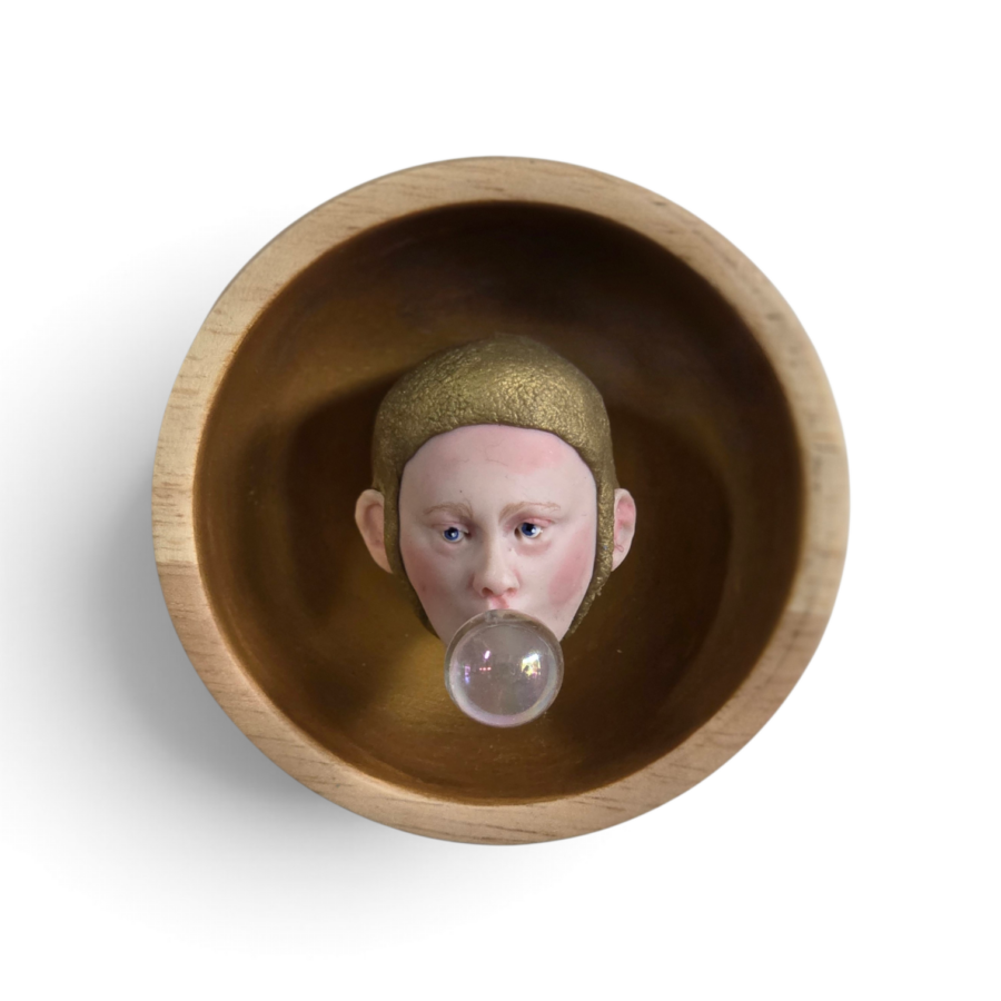 Kunst: Adrift in gold van kunstenaar Saskia Hoeboer