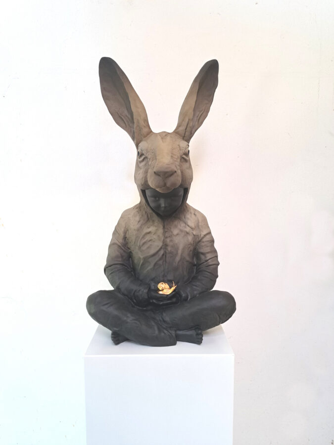 Kunst: Slow Down Medium van kunstenaar Hannes Verhoeven
