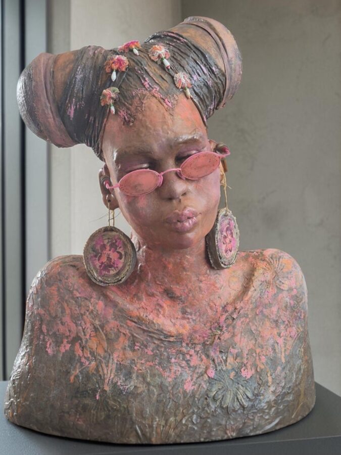Kunst: Temitope – Blij van kunstenaar Lilian Wessels