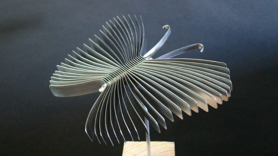 Kunst: Butterfly van kunstenaar Bert Verboon