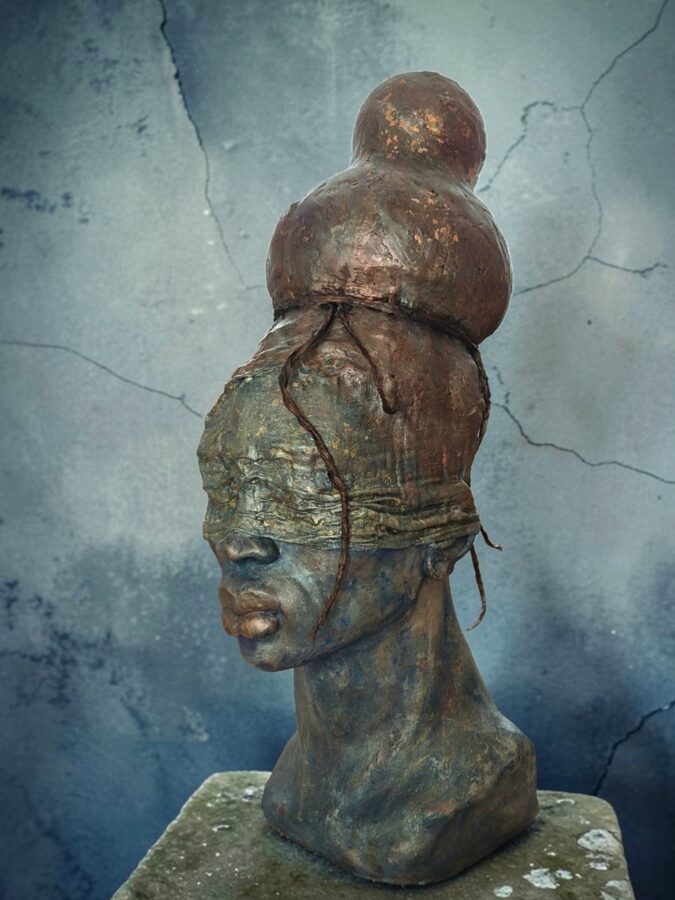 Kunst: Ngozi – Strong van kunstenaar Lilian Wessels