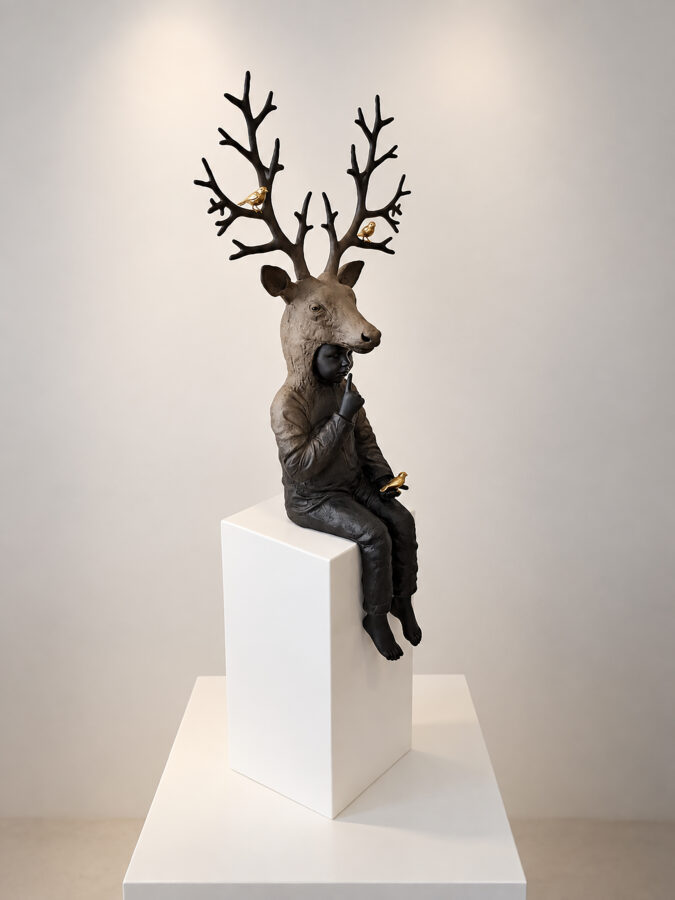 Kunst: Silence small van kunstenaar Hannes Verhoeven