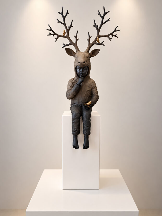 Kunst: Silence small van kunstenaar Hannes Verhoeven