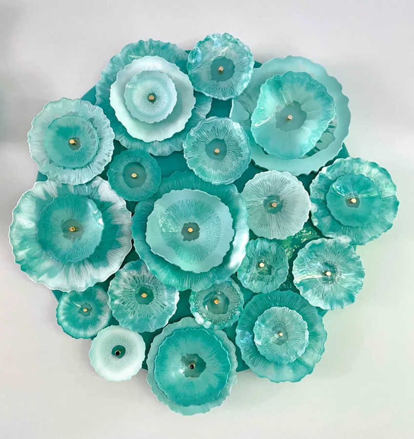 Kunst: Blooming Serenity van kunstenaar Lotte Kloppenburg