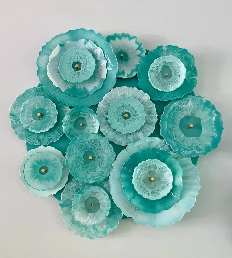 Kunst: Blooming Serenity van kunstenaar Lotte Kloppenburg