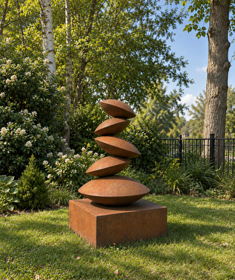 Kunst: Cinco Piedras Medio van kunstenaar Angelo Moyano