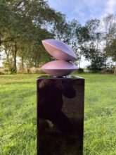 Kunst: Dos Piedras lavendel van kunstenaar Angelo Moyano
