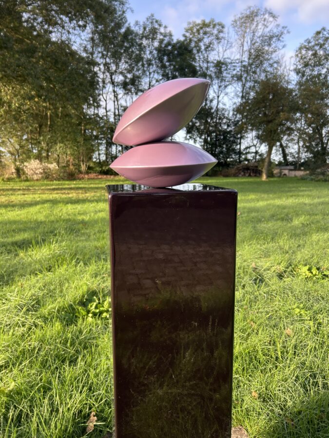 Kunst: Dos Piedras lavendel van kunstenaar Angelo Moyano
