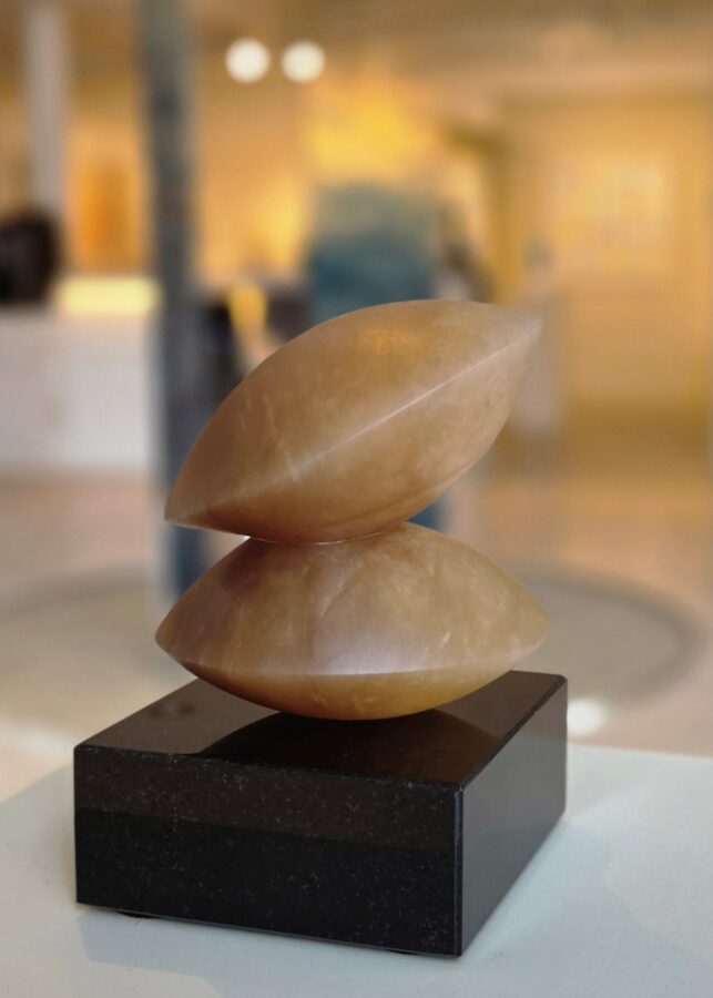Kunst: Dos Piedras Caramel van kunstenaar Angelo Moyano