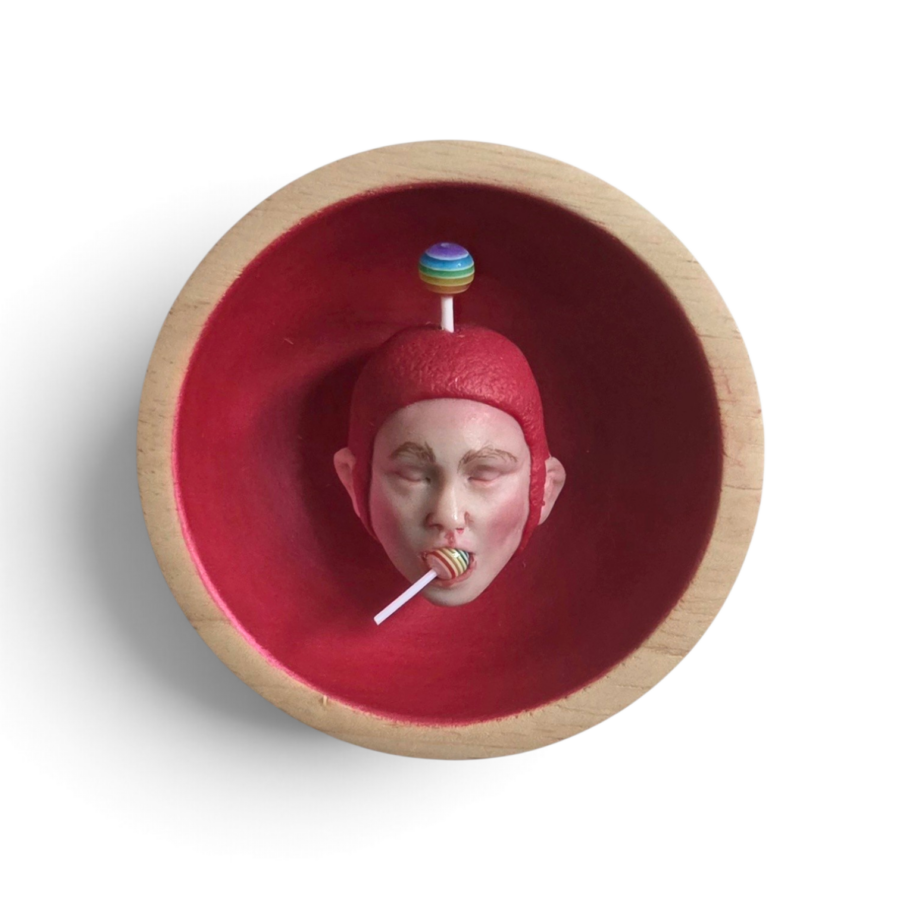 Kunst: Lollipop van kunstenaar Saskia Hoeboer