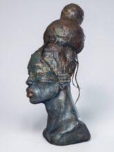 Kunst: Ngozi – Strong van kunstenaar Lilian Wessels