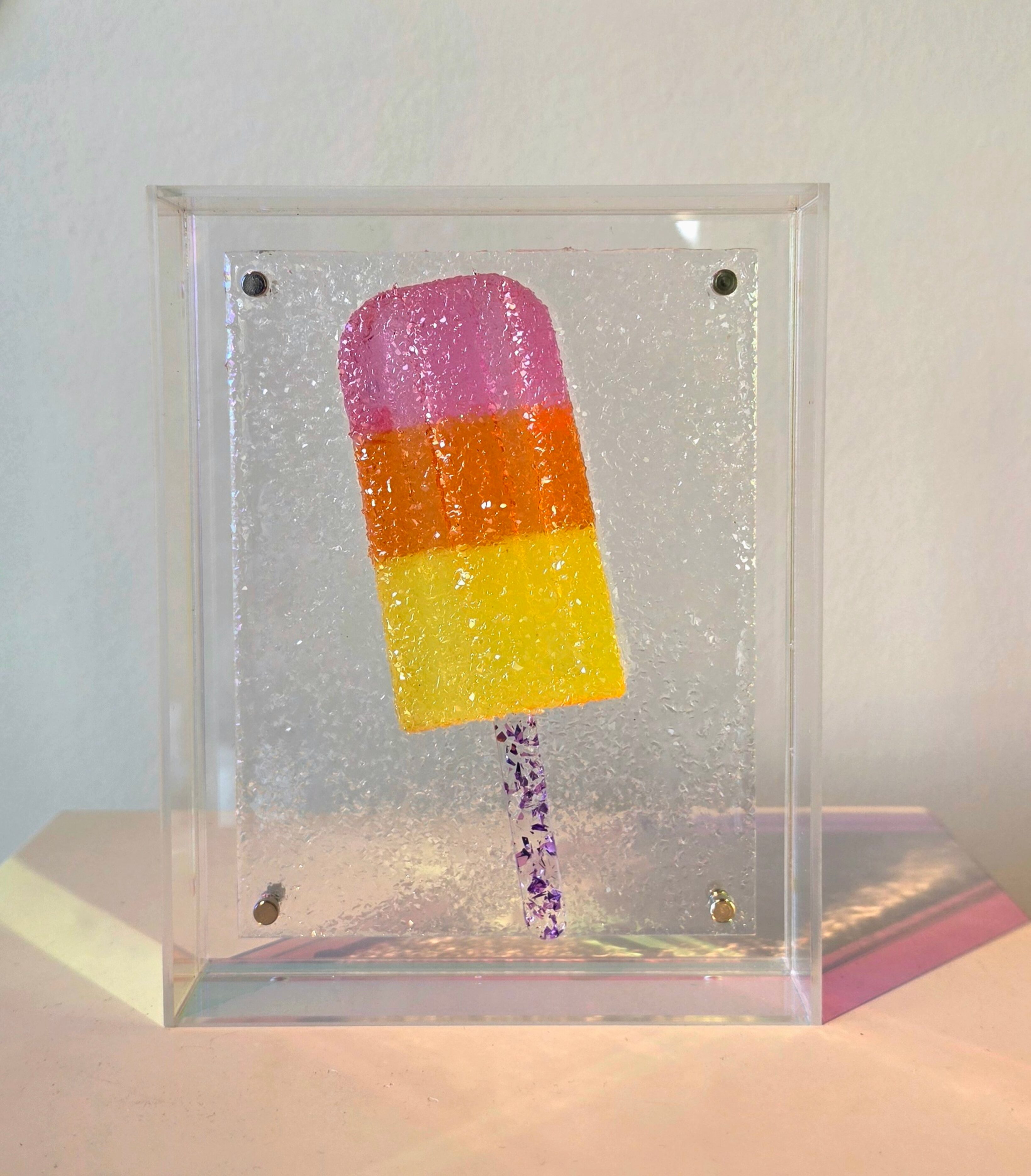 Kunst: Peach Glow van kunstenaar Lotte Kloppenburg