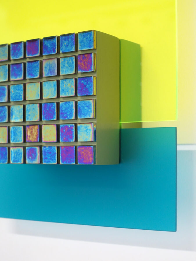 Kunst: Pieces of Rainbow van kunstenaar Geeske van de Molengraft