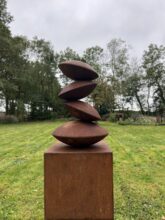 Kunst: Quatro diferente pequeno van kunstenaar Angelo Moyano