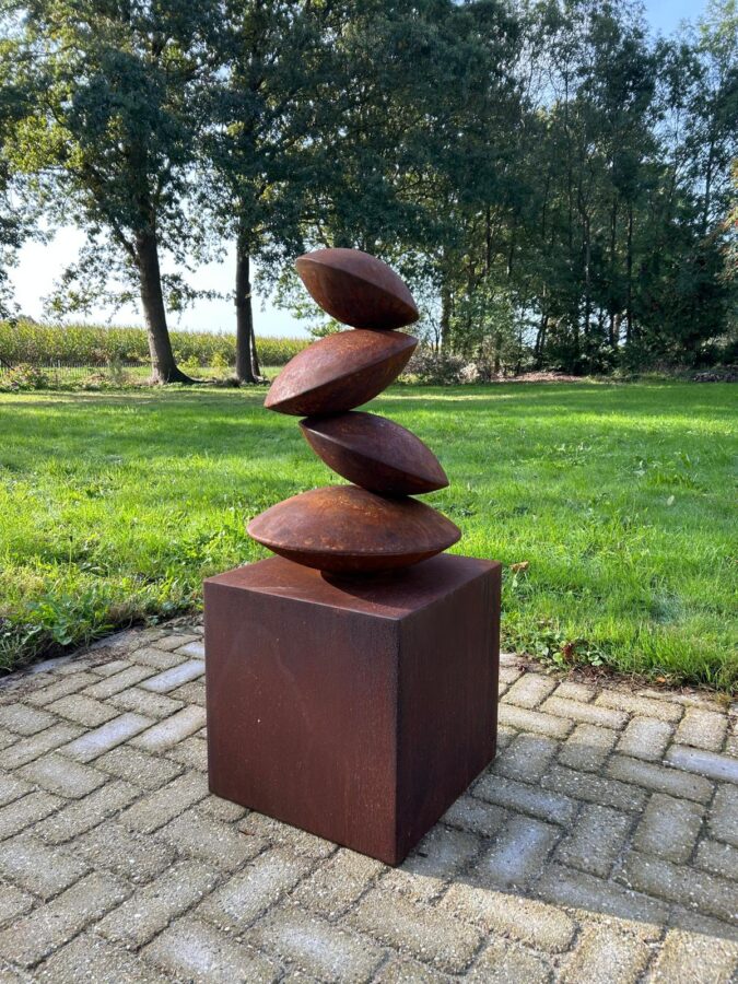 Kunst: Quatro Piedras Mini van kunstenaar Angelo Moyano